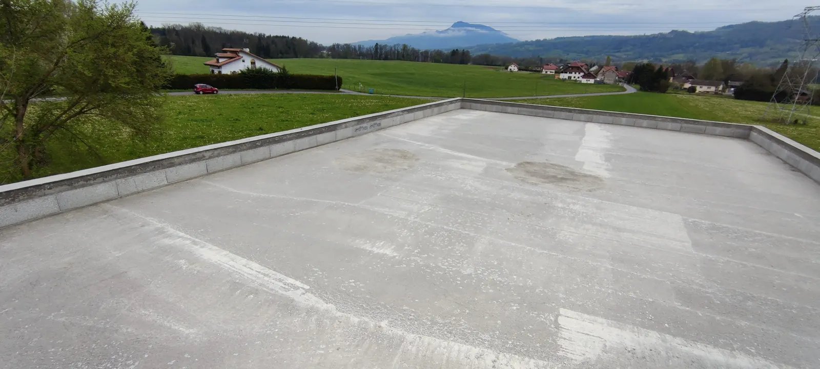 Préparation d'une toiture-terrasse